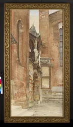 The Castelbarco Tomb, Verona, Italy, May-August 1869